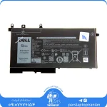 باتری 3 سلولی لپ تاپ DELL 93FTF | ظرفیت 4473 میلی‌آمپر 11.4 ولت