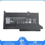 باتری 3 سلولی لپ تاپ DELL مدل DJ1J0 | ظرفیت 3700 میلی‌آمپر 11.4 ولت