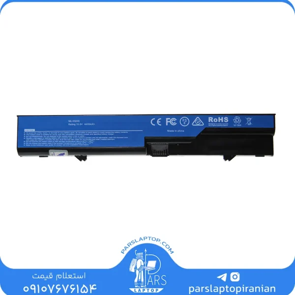 باتری  سلولی لپ تاپ HP مدل 4520S | ظرفیت  میلی‌آمپر  ولت