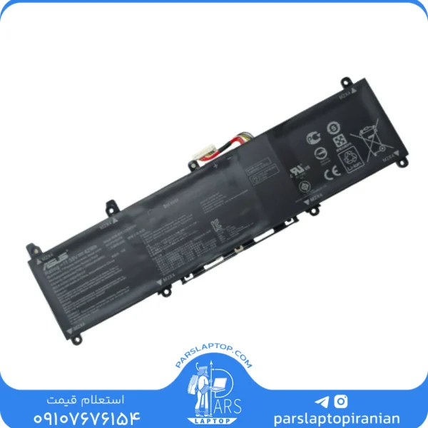 باتری لپ تاپ ایسوس ASUS مدل C31N1806 (اورجینال) | ظرفیت 42Wh 11.55V 3640mAh