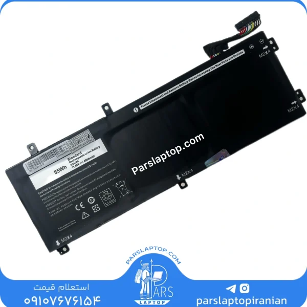 باتری لپ تاپ Dell H5H20 | ظرفیت 4800 میلی‌آمپر 11.55 ولت
